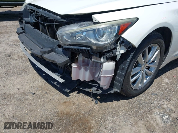 2014 Infiniti Q50 Sport with VIN JN1BV7AR3EM681886, listed as a IAAI auction lot 42382281 with 140,005 mi miles and . Bid and sale history available at DreamBid. Image 18.