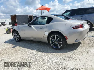 2023 Mazda MX-5 Miata RF Grand Touring with VIN JM1NDAM78P0558146, listed as a Copart auction lot 73864654 with 2,676 mi miles and Non Repairable. Bid and sale history available at carsss.com. Image 2.