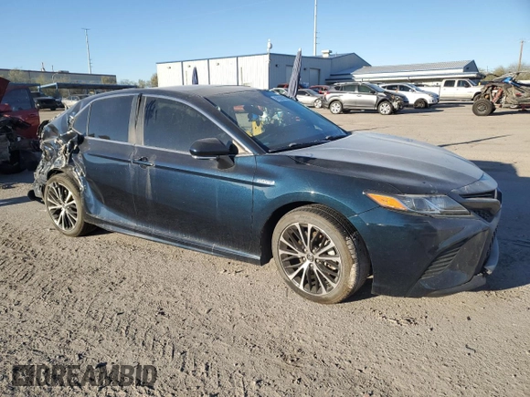 2019 Toyota Camry Hybrid LE z VIN 4T1B21HK2KU511926, wystawiony jako Copart lot #47092195 z przebiegiem Nie podano mil oraz Szkoda całkowita • Salvage title. Historia ofert i sprzedaży dostępna na DreamBid. Obrazek 4.