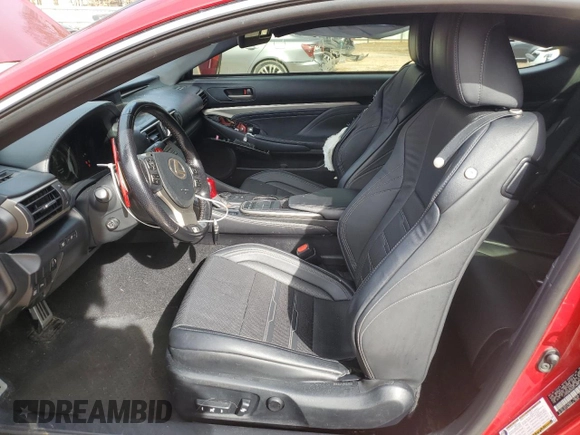 2016 Lexus RC 350 F Sport with VIN JTHHE5BC5G5014089, listed as a Copart auction lot 45663315 with 148,303 mi miles and Salvage Title. Bid and sale history available at DreamBid. Image 7.