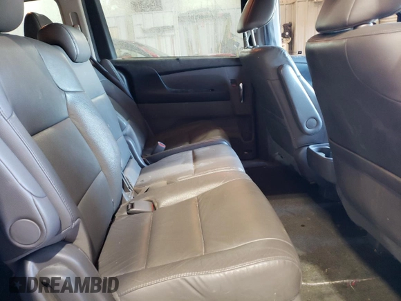 2016 Honda Odyssey EX-L with VIN 5FNRL5H6XGB159396, listed as a Copart auction lot 46172725 with 138,740 mi miles and Salvage Title. Bid and sale history available at DreamBid. Image 11.