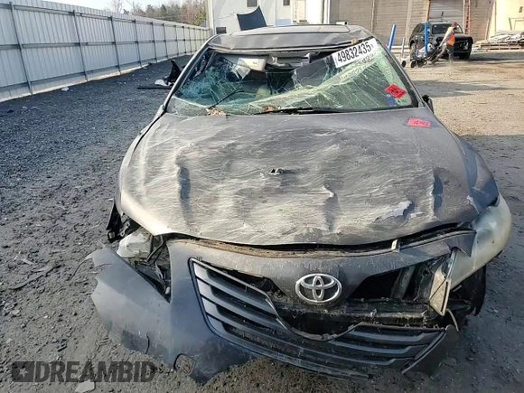 2007 Toyota Camry CE with VIN JTNBE46K573055039, listed as a Copart auction lot 49832435 with Not Provided miles and Clean Title. Bid and sale history available at carsss.com. Image 11.