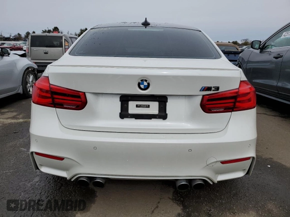 2015 BMW M3 with VIN WBS3C9C54FP804889, listed as a Copart auction lot 42242213 with 53,164 mi miles. Bid and sale history available at carsss.com. Image 6.
