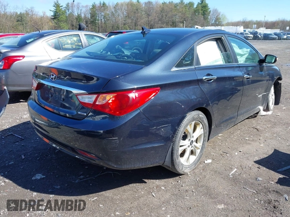 2011 Hyundai Sonata Limited with VIN 5NPEC4AC4BH296899, listed as a IAAI auction lot 42097742 with 147,010 mi miles and . Bid and sale history available at DreamBid. Image 4.