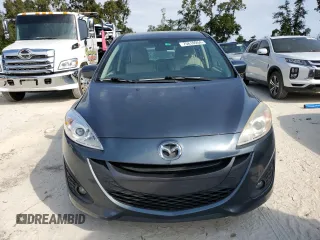 2012 Mazda 5 Grand Touring with VIN JM1CW2DLXC0128553, listed as a Copart auction lot 75610954 with 143,462 mi miles and Salvage Title. Bid and sale history available at DreamBid. Image 5.