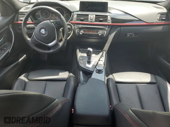 2015 BMW 3 Series 328i with VIN WBA3C1C5XFK118049, listed as a Copart auction lot 60166745 with 145,645 mi miles and Salvage title. Bid and sale history available at DreamBid. Image 8.