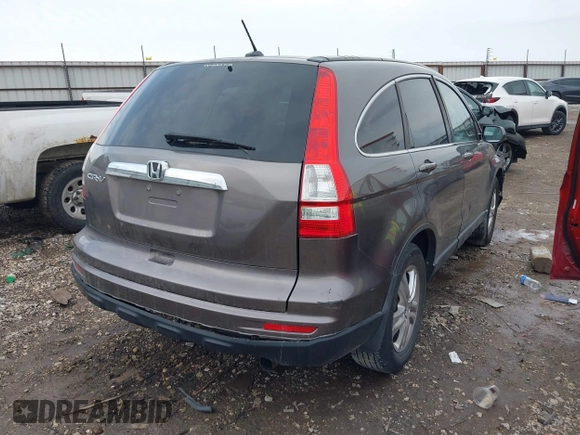 2010 Honda CR-V EX-L with VIN 5J6RE3H76AL046955, listed as a IAAI auction lot 41624803 with 218,633 mi miles and . Bid and sale history available at carsss.com. Image 4.