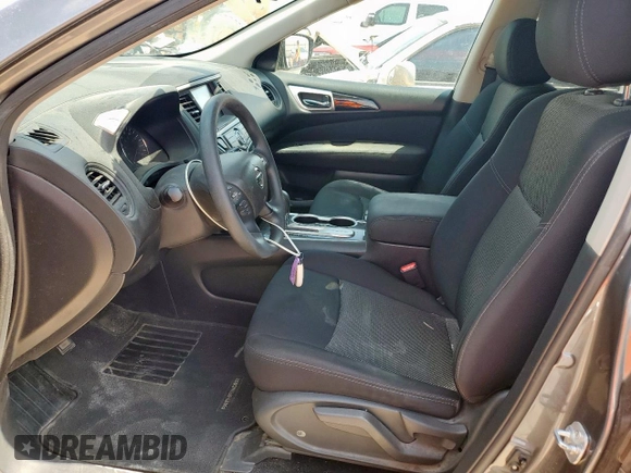 2017 Nissan Pathfinder SL with VIN 5N1DR2MN0HC645438, listed as a Copart auction lot 61348285 with 200,482 mi miles and Salvage title. Bid and sale history available at DreamBid. Image 7.