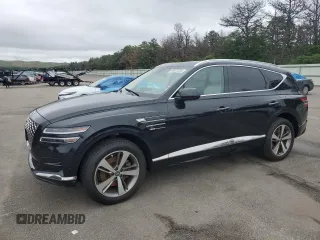 2021 Genesis GV80 with VIN KMUHBDSB7MU039778, listed as a Copart auction lot 60527255 with 48,702 mi miles and Salvage title. Bid and sale history available at DreamBid. Image 1.