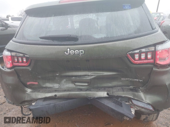 2019 Jeep Compass Sport с VIN 3C4NJCAB9KT838313, выставлен на аукционе IAAI как лот 41521996 с пробегом 42 880 миль миль и . История ставок и продаж доступна на DreamBid. Изображение 6.