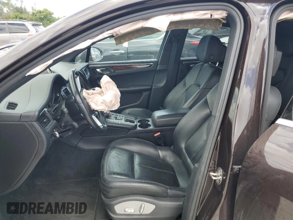 2017 Porsche Macan S with VIN WP1AB2A50HLB14917, listed as a Copart auction lot 53708615 with 112,512 mi miles and Salvage Title. Bid and sale history available at DreamBid. Image 7.
