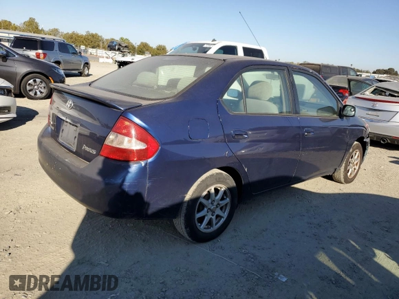 2003 Toyota Prius with VIN JT2BK12U630079194, listed as a Copart auction lot 73849504 with 189,223 mi miles and Clean Title. Bid and sale history available at carsss.com. Image 3.