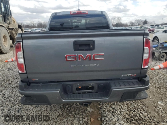 2021 GMC Canyon 4WD AT4 w/Leather with VIN 1GTG6FEN7M1149820, listed as a Copart auction lot 47602535 with 43,412 mi miles and Salvage Title. Bid and sale history available at carsss.com. Image 6.