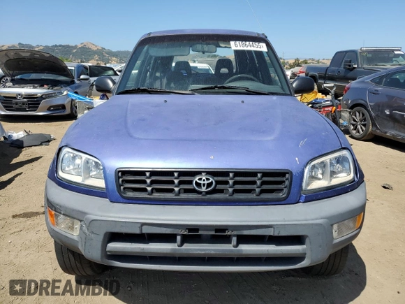1999 Toyota RAV4 with VIN JT3GP10V8X0036366, listed as a Copart auction lot 61864455 with 229,711 mi miles and Salvage title. Bid and sale history available at DreamBid. Image 5.