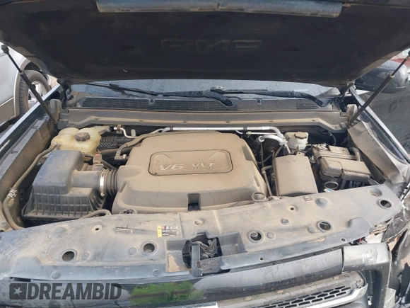 2015 GMC Canyon 4WD SLE with VIN 1GTG6BE39F1196261, listed as a IAAI auction lot 41703057 with 116,215 mi miles and . Bid and sale history available at carsss.com. Image 10.