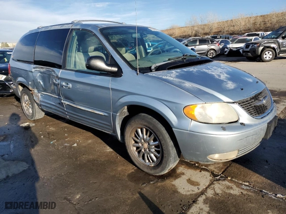 2003 Chrysler Town & Country Limited with VIN 2C8GP64L13R210925, listed as a Copart auction lot 43469855 with 247,110 mi miles and Salvage Title. Bid and sale history available at carsss.com. Image 4.