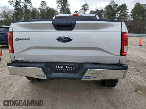 2015 Ford F-150 XLT with VIN 1FTEX1EP5FFA92225, listed as a Copart auction lot 47424215 with 143,223 mi miles and Salvage Title. Bid and sale history available at carsss.com. Image 6.