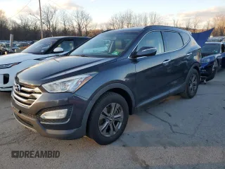 2015 Hyundai Santa Fe z VIN 5XYZU3LB3FG235795, wystawiony jako Copart lot #82047494 z przebiegiem 80 623 mil mil oraz Szkoda całkowita • Salvage title. Historia ofert i sprzedaży dostępna na DreamBid. Obrazek 1.