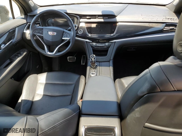2023 Cadillac XT6 AWD Sport with VIN 1GYKPGRS2PZ130847, listed as a Copart auction lot 58174474 with 11,958 mi miles and Clean Title. Bid and sale history available at carsss.com. Image 8.