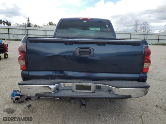 2005 Chevrolet Silverado 1500 LS with VIN 2GCEC13T051300397, listed as a Copart auction lot 48182355 with 0 mi miles and Salvage Title. Bid and sale history available at carsss.com. Image 6.