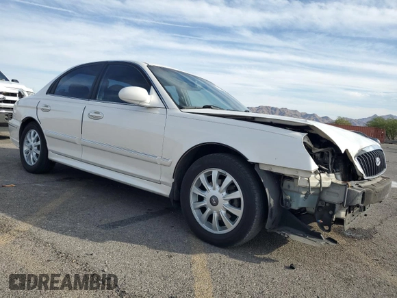 2004 Hyundai Sonata GLS with VIN KMHWF35H64A073703, listed as a Copart auction lot 74333504 with 105,034 mi miles and Salvage Title. Bid and sale history available at carsss.com. Image 4.