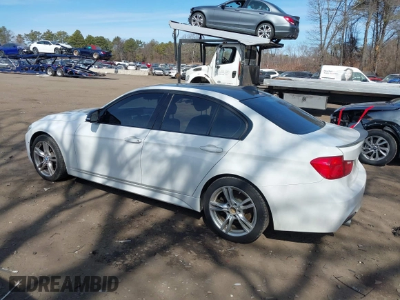 2015 BMW 3 Series 335i xDrive with VIN WBA3B9G56FNR94353, listed as a IAAI auction lot 41759393 with 121,136 mi miles and . Bid and sale history available at carsss.com. Image 14.