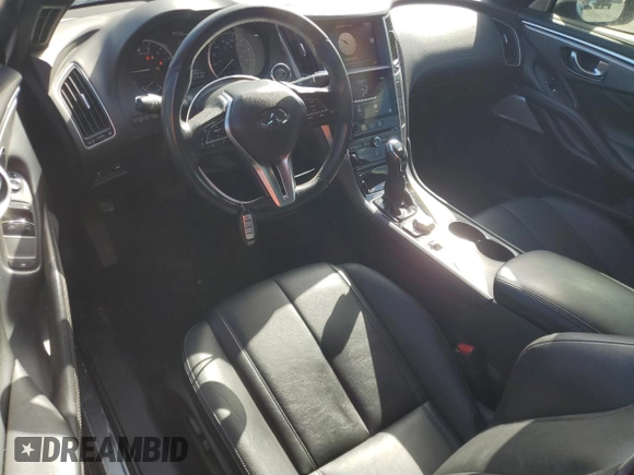 2018 Infiniti Q60 Sport with VIN JN1EV7EK8JM342142, listed as a Copart auction lot 78714604 with 100,381 mi miles and Non Repairable. Bid and sale history available at DreamBid. Image 8.