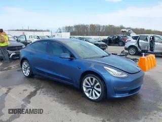 2018 Tesla Model 3 Long Range Battery with VIN 5YJ3E1EB9JF134958, listed as a IAAI auction lot 41980958 with 80,367 mi miles and . Bid and sale history available at DreamBid. Image 1.