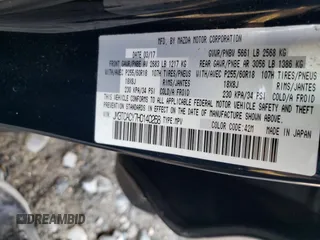2017 Mazda CX-9 Touring with VIN JM3TCACY7H0140268, listed as a Copart auction lot 60982885 with 157,656 mi miles and Salvage title. Bid and sale history available at DreamBid. Image 12.