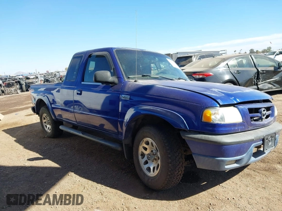 2004 Mazda B-Series 2WD Truck DS with VIN 4F4YR16U34TM00624, listed as a IAAI auction lot 41488309 with Not Provided miles. Bid and sale history available at carsss.com. Image 1.