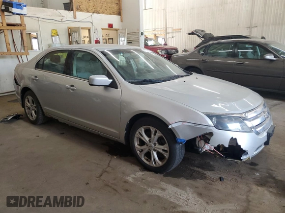 2012 Ford Fusion SE with VIN 3FAHP0HA0CR357541, listed as a Copart auction lot 63001985 with 249,794 mi miles and Clean title. Bid and sale history available at DreamBid. Image 4.