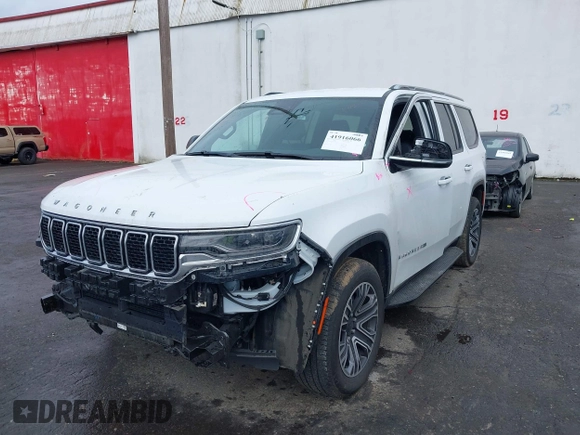 2024 Jeep Wagoneer Series II with VIN 1C4SJUBP6RS120202, listed as a IAAI auction lot 41916066 with 21,228 mi miles and . Bid and sale history available at DreamBid. Image 6.