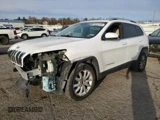 2016 Jeep Cherokee High Altitude with VIN 1C4PJLDB5GW369050, listed as a Copart auction lot 88232155 with 137,299 mi miles and Salvage Title. Bid and sale history available at carsss.com. Image 1.