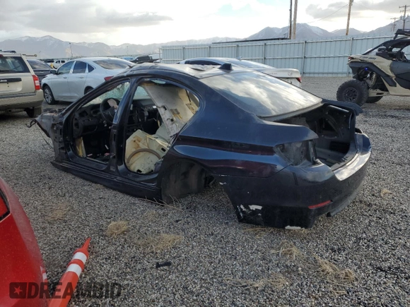2014 BMW 5 Series 535i xDrive with VIN WBA5B3C51ED537997, listed as a Copart auction lot 46340025 with Not provided miles and Salvage title. Bid and sale history available at DreamBid. Image 2.