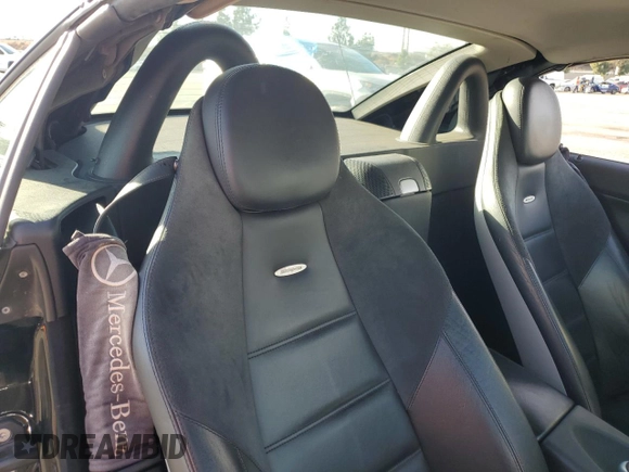 2006 Mercedes-Benz SLK-Class 5.5L AMG with VIN WDBWK73F06F082698, listed as a Copart auction lot 81430534 with 129,545 mi miles and Salvage Title. Bid and sale history available at carsss.com. Image 10.