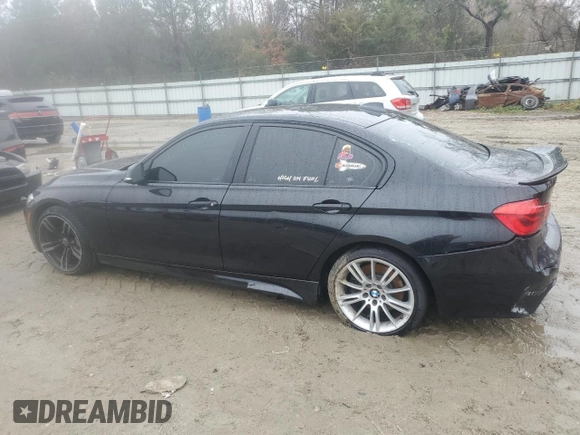 2017 BMW 3 Series 340i with VIN WBA8B3G34HNU35808, listed as a Copart auction lot 83197504 with 133,232 mi miles and Salvage Title. Bid and sale history available at DreamBid. Image 2.