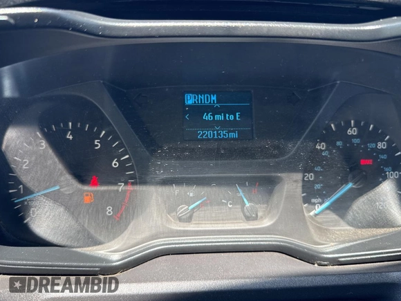 2018 Ford Transit with VIN 1FTYE1ZM6JKA51654, listed as a Copart auction lot 63760755 with 220,135 mi miles and Clean title. Bid and sale history available at DreamBid. Image 8.