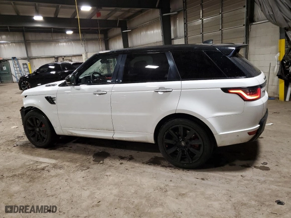 2020 Land Rover Range Rover Sport HST with VIN SALWS2RU0LA881750, listed as a Copart auction lot 44305805 with 74,823 mi miles and Salvage Title. Bid and sale history available at carsss.com. Image 2.