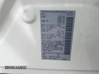 2014 Nissan Rogue S z VIN 5N1AT2MT5EC790814, wystawiony jako IAAI lot #42251174 z przebiegiem 176 340 mil mil oraz . Historia ofert i sprzedaży dostępna na DreamBid. Obrazek 9.