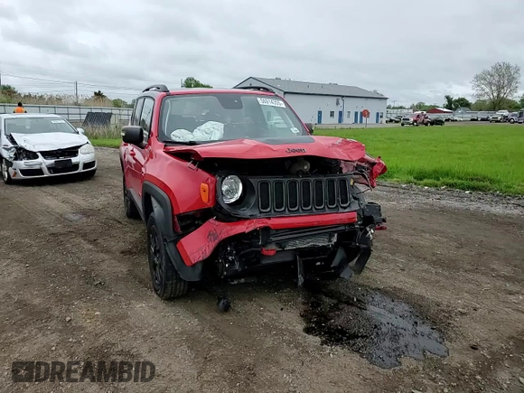2018 Jeep Renegade Trailhawk с VIN ZACCJBCB7JPG76380, выставлен на аукционе Copart как лот 56914355 с пробегом 74 612 миль миль и Списание • Salvage title. История ставок и продаж доступна на DreamBid. Изображение 14.