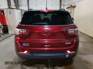 2020 Jeep Compass Latitude with VIN 3C4NJDBB0LT229343, listed as a Copart auction lot 50105875 with 24,466 mi miles and Clean title. Bid and sale history available at DreamBid. Image 6.
