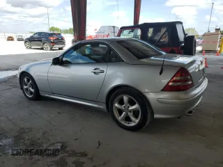 2002 Mercedes-Benz SLK 320 with VIN WDBKK65F42F239018, listed as a Copart auction lot 46303805 with 96,233 mi miles and Clean title. Bid and sale history available at DreamBid. Image 2.