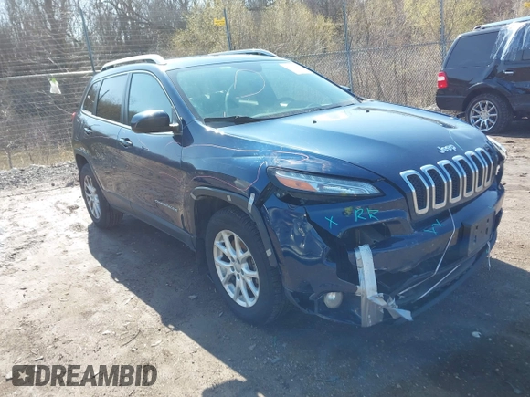 2018 Jeep Cherokee Latitude Tech Connect with VIN 1C4PJMCB8JD523387, listed as a IAAI auction lot 42022995 with 35,184 mi miles and . Bid and sale history available at DreamBid. Image 1.