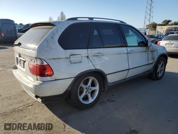 2001 BMW X5 3.0i with VIN WBAFA535X1LM66026, listed as a Copart auction lot 41907215 with 0 mi miles and Clean Title. Bid and sale history available at carsss.com. Image 3.