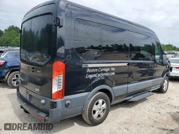 2017 Ford Transit Passenger XL с VIN 1FBAX2CG1HKA46526, выставлен на аукционе Copart как лот 62453115 с пробегом Не указан миль и Списание • Salvage title. История ставок и продаж доступна на DreamBid. Изображение 3.