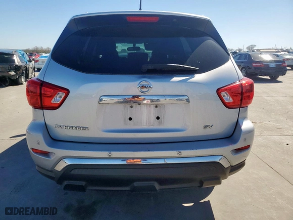 2017 Nissan Pathfinder SV with VIN 5N1DR2MN7HC680784, listed as a Copart auction lot 48837565 with 128,650 mi miles and Clean Title. Bid and sale history available at carsss.com. Image 6.