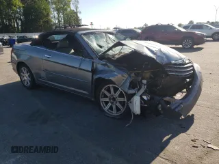 2008 Chrysler Sebring Limited with VIN 1C3LC65M38N676562, listed as a Copart auction lot 52184965 with Not Provided miles and Salvage Title. Bid and sale history available at carsss.com. Image 4.
