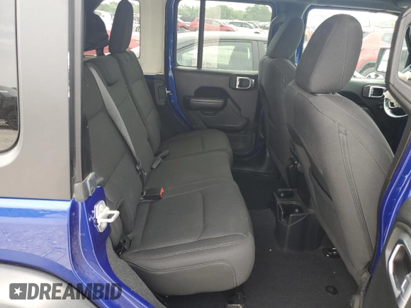 2019 Jeep Wrangler Unlimited Sport S z VIN 1C4HJXDG3KW526414, wystawiony jako Copart lot #58778155 z przebiegiem 93 629 mil mil oraz Szkoda całkowita • Salvage title. Historia ofert i sprzedaży dostępna na DreamBid. Obrazek 10.