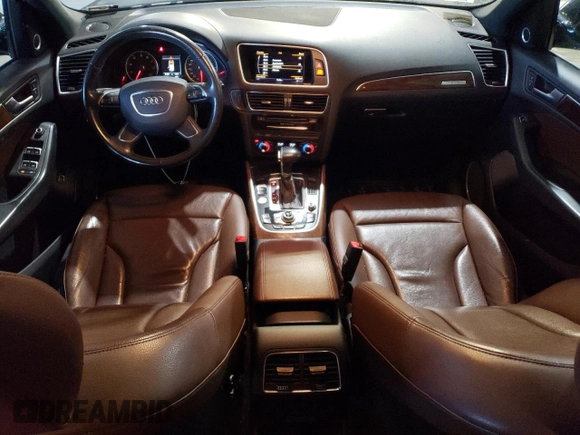 2016 Audi Q5 Premium Plus with VIN WA1L2AFP2GA145377, listed as a Copart auction lot 45722265 with 91,285 mi miles and Salvage Title. Bid and sale history available at carsss.com. Image 8.