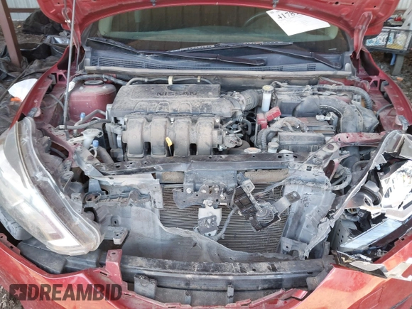 2016 Nissan Sentra S with VIN 3N1AB7AP9GY240508, listed as a IAAI auction lot 41781621 with 127,080 mi miles and . Bid and sale history available at DreamBid. Image 10.